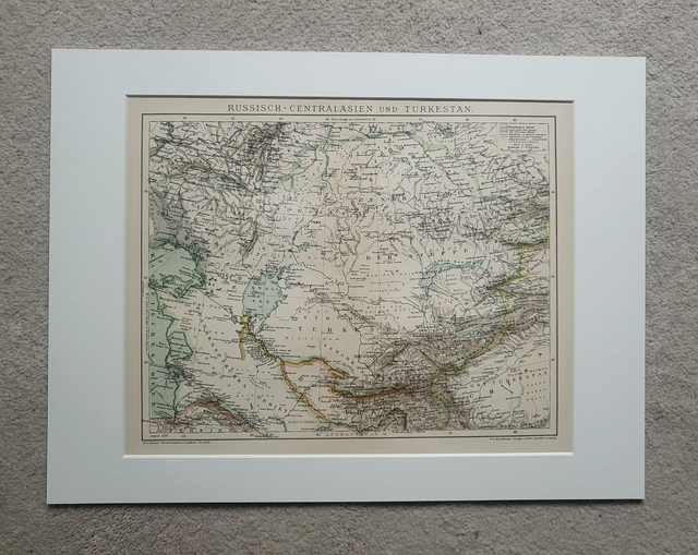 Russia, Central Asia and Turkestan (in German)