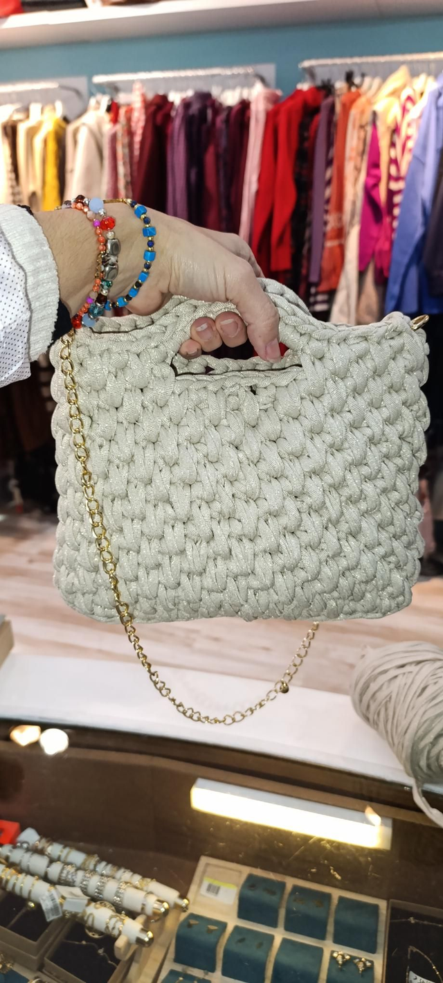 Minibolso handmade Sand