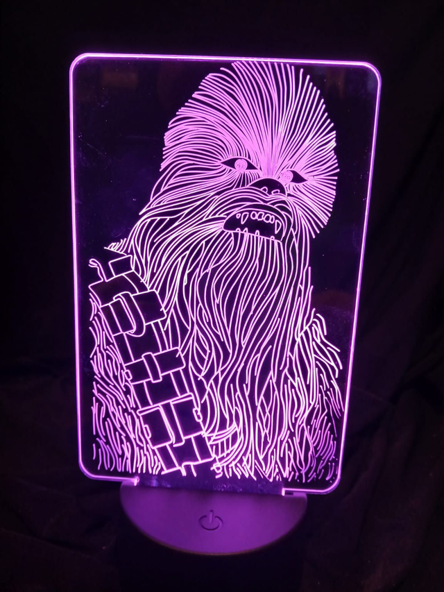 Chewbacca of Star Wars  (no name on the photo plate)