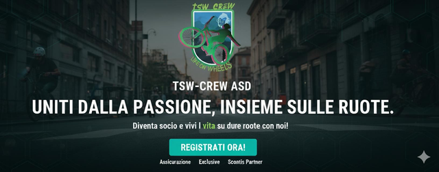 Tesseramento Tsw-Crew a.s.d. Anno 2025