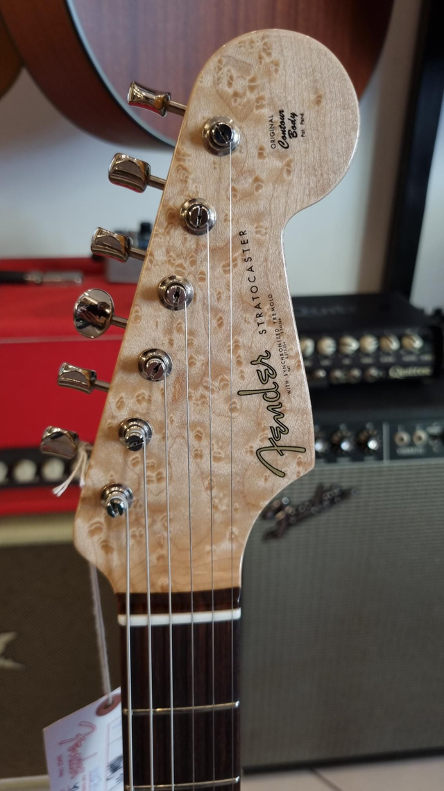 Fender Custom Shop CASALE BAUER 50th Anniversary 62 STRAT 42 di 50 Fiesta Red