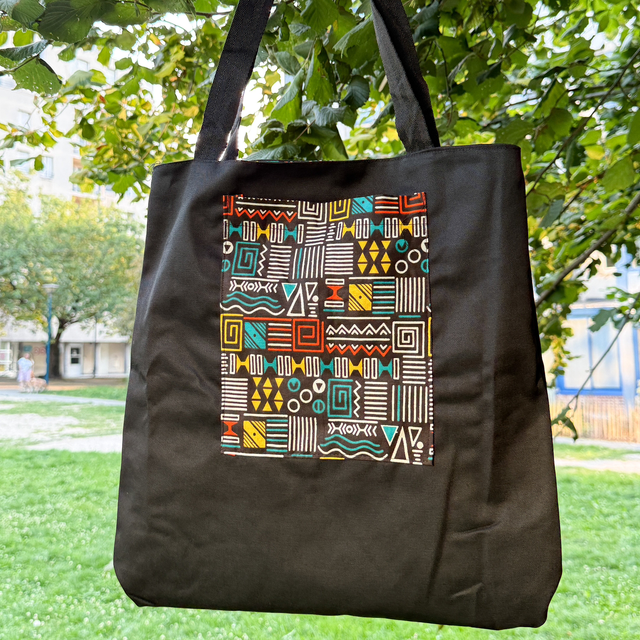 Tote bag en wax