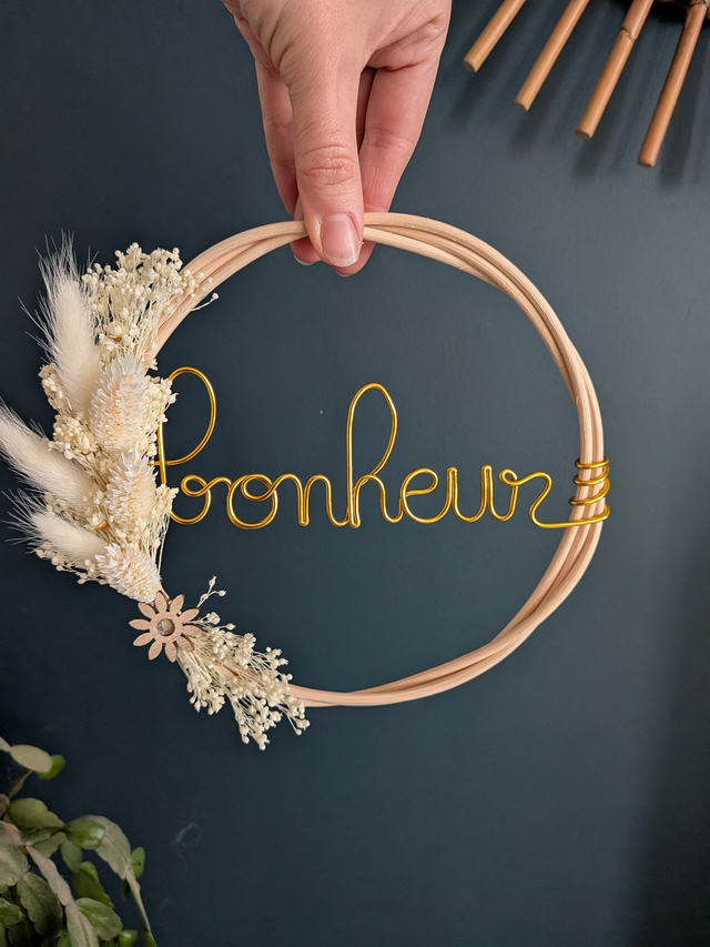 Couronne "bonheur"