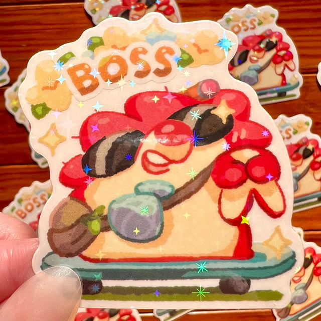 Sticker Transparent - Pr.Kipik le Boss