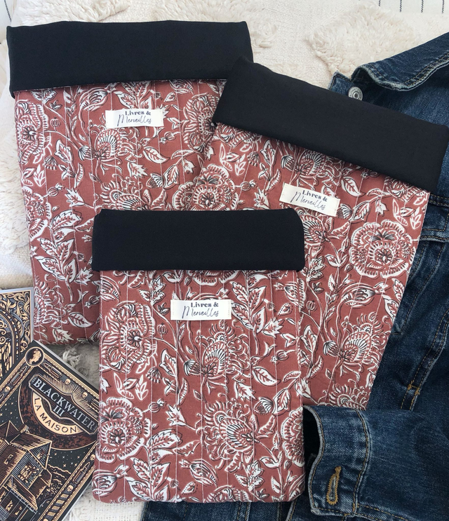 Pochette à livres en coton Indira