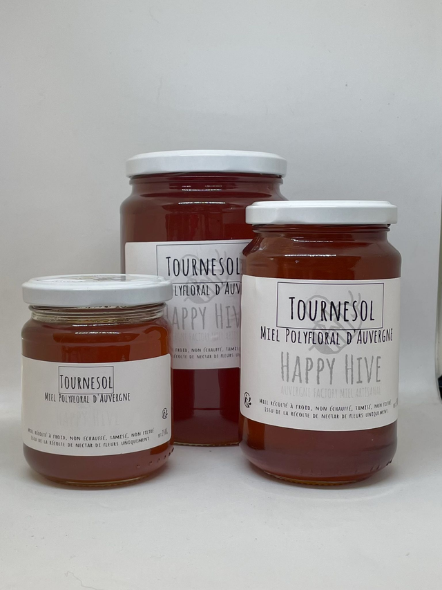 Miel de Tournesol d’Auvergne