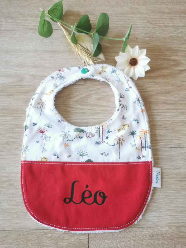 Bavoir bébé personnalisable 