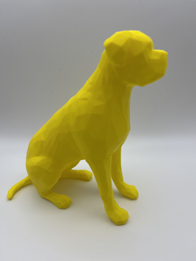 Bulldog - Poly Statue