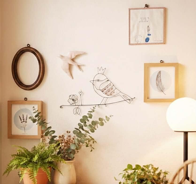 Dim 19 Avril 14h-17h Atelier Sculpture Fil de fer - Oiseau du printemps 