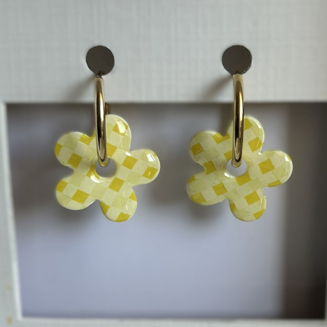 Flora |Vichy jaune