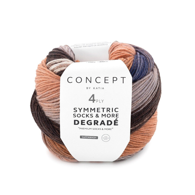 Katia Concept Symmetric Socks & More Fb 84