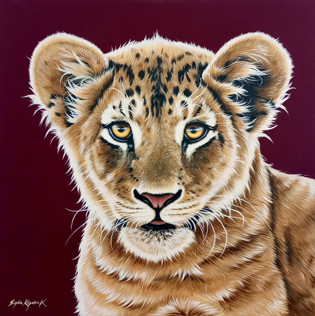 ‘Little Lion Heart’ Original Painting