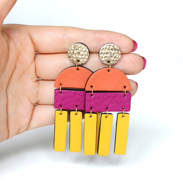 Calypso • orange, rose, jaune