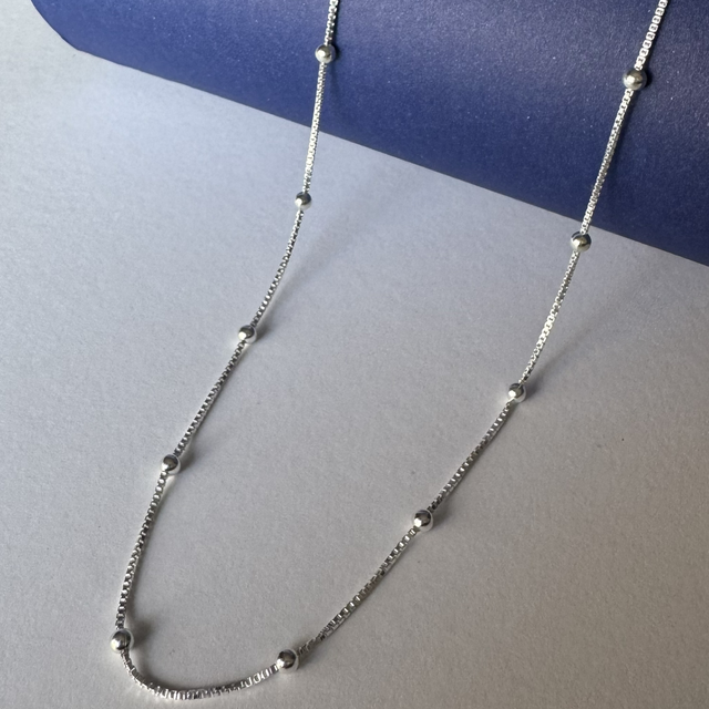 Corrente bolinhas 45cm