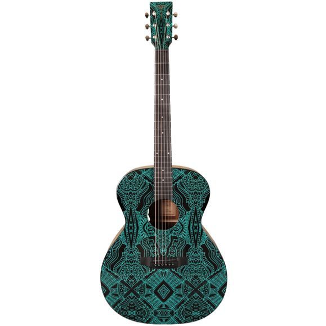 Tyma V-3E Maze western-guitar