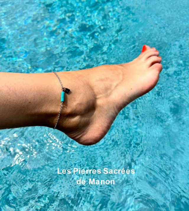 Chevillère Turquoise stabilisée