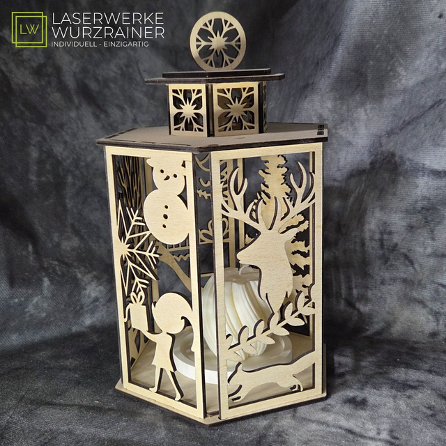 große Laterne für Kerzen