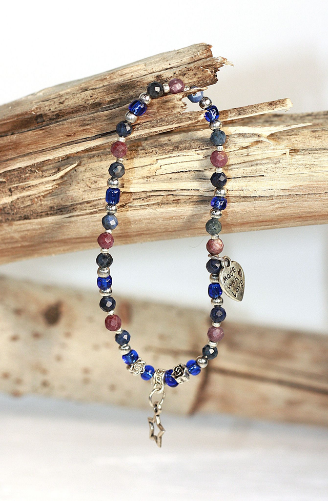 Bracelet Solo Perles d&#039;Harmonie - Energie &amp; Sérénité