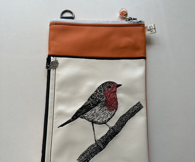 Bag - Large 2 Zips - Robin