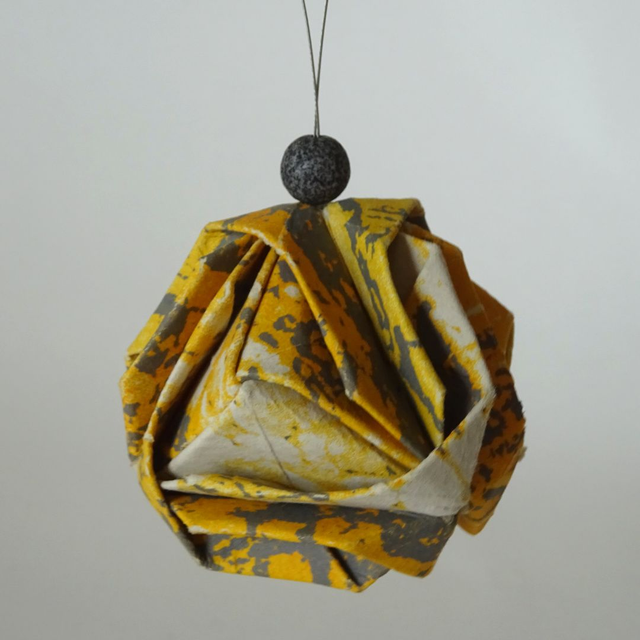 Origami sphere - ca. 5cm diameter