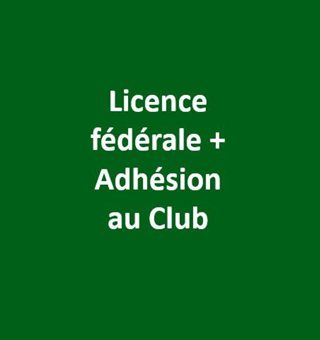  Licence FFB + Adhésion Club Bouscat 2025/26