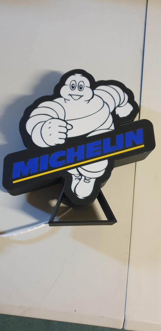 Lampe Michelin couleur