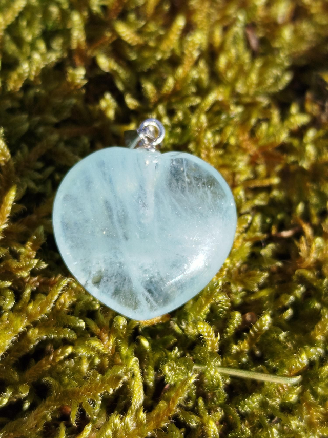  Pendentif Aigue marine