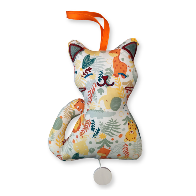 Boite à Musique Chat - Safari