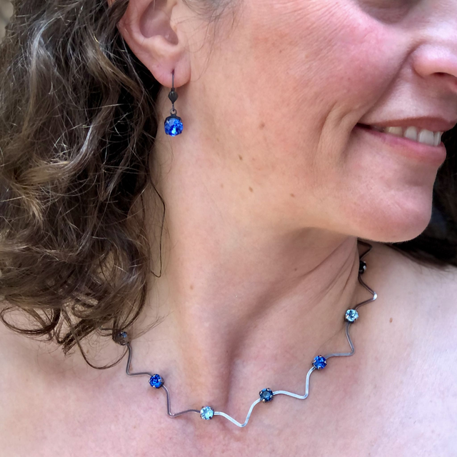 Collier WELLE Blaumix
