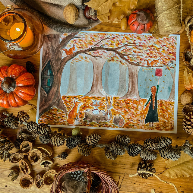 L’arbre aux livres - affiche