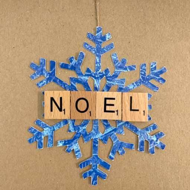 Noel Scrabble &amp; Snowflake