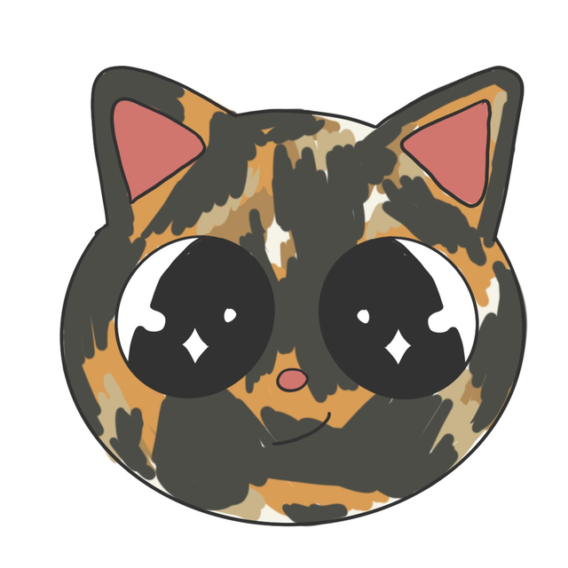 Original Art Pen | Tortie Cat