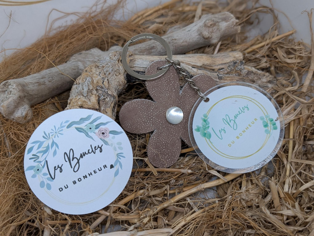 Porte clés Les boucles du bonheur pc030