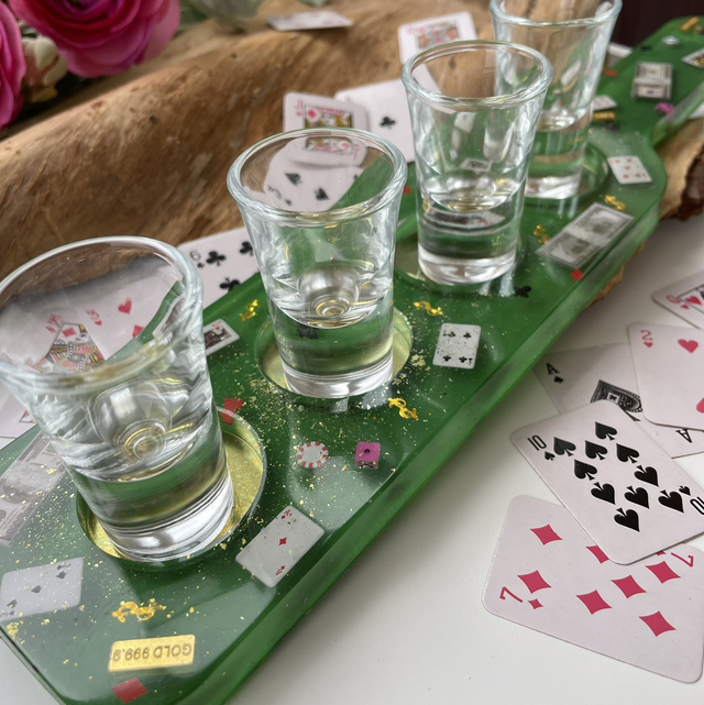Shot glass trays