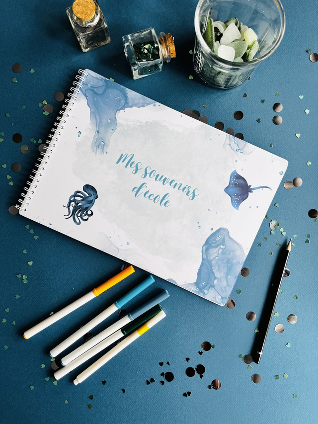 Album "souvenirs d'école" Mer"