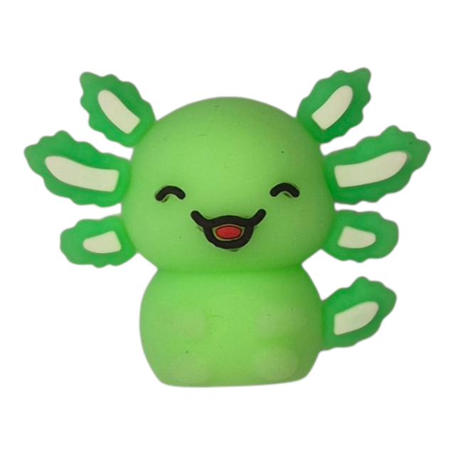Green Axolotl Smiling Topper 