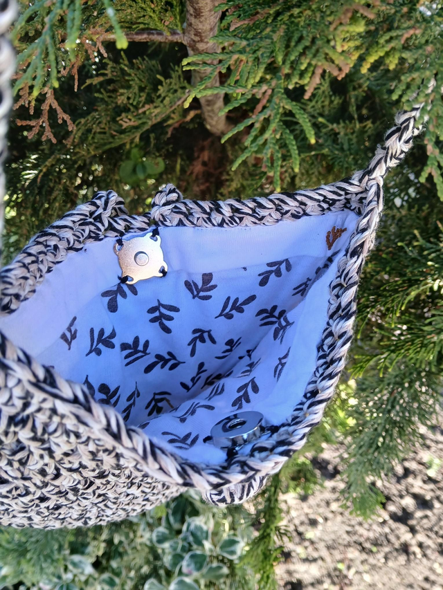 Sac bandoulière au crochet – création artisanale bohème et moderne