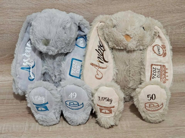 Lapin personnalisé 