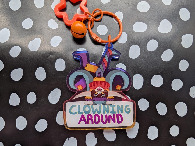 Clowning Around Keychains