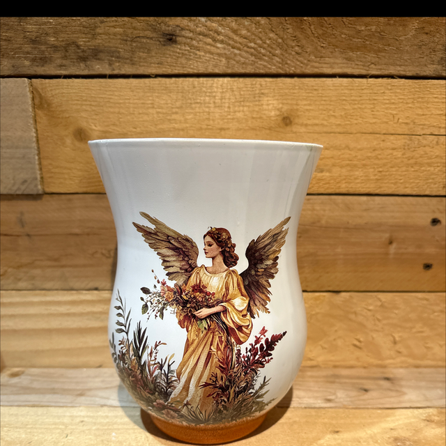 Large Angel Vase 