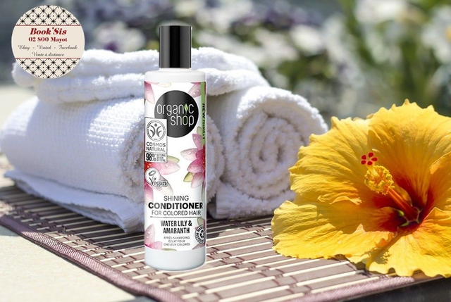 Après-shampoing éclat pour cheveux colorés
