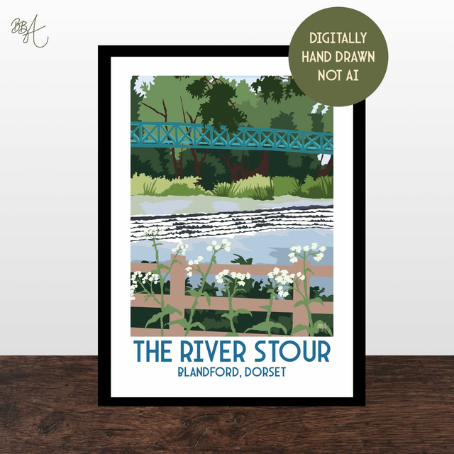 The River Stour, Blandford