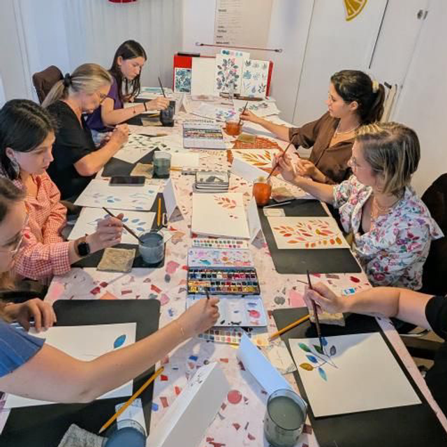 MAR 18 Novembre 19H-21H • Atelier aquarelle 