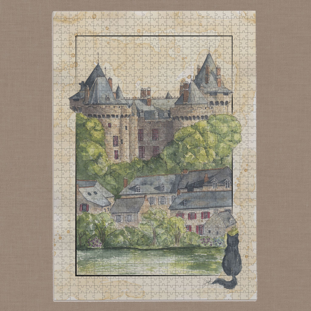 Puzzle 1000 pièces - Bretagne - Combourg