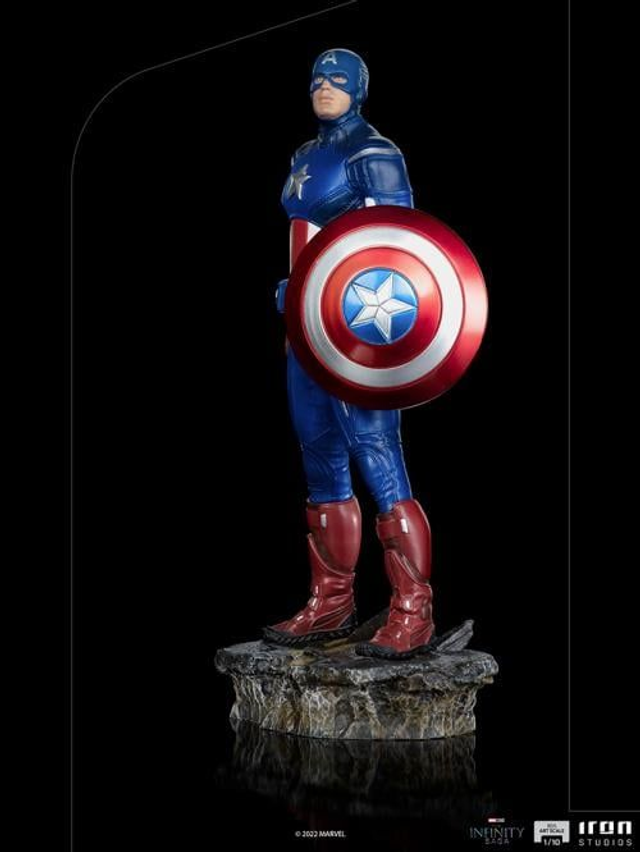 Captain America battle NY-Statue BDS Art Scale 1/10 23cm-INFINITY SAGA Paga in 3 Rate Senza Interessi con PayPal!