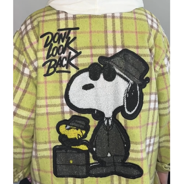 Holzfäller-Hemd „Snoopy“