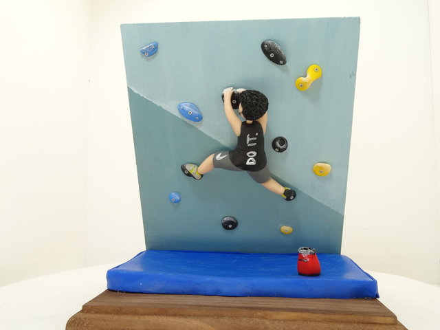 Climbing Wall Customized Figure