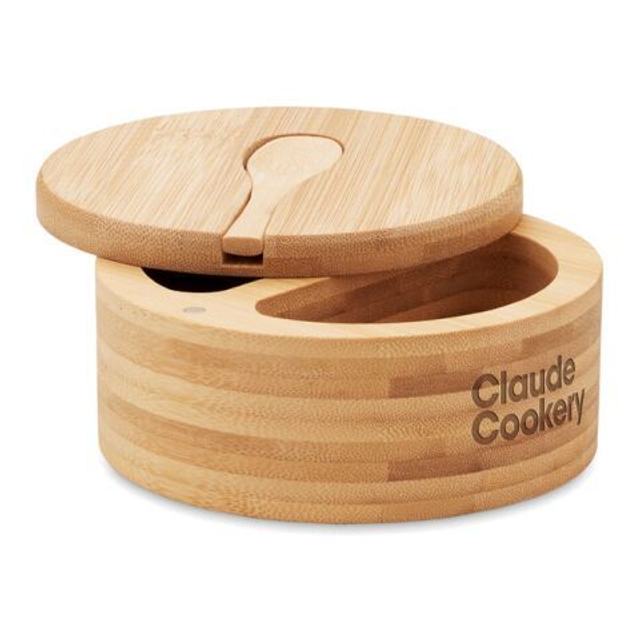 Salt and pepper bamboo box