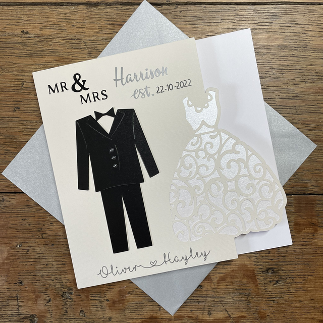 Personalised Wedding Card