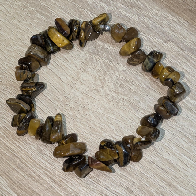 Bracelet "Oeil de tigre" baroque BR-209